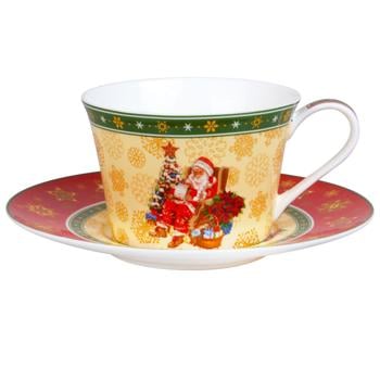 Набір чайний Lefard Christmas Collection 2пр 180мл - купить, цены на МегаМаркет - фото 1