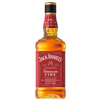Виски Jack Daniel's Tennessee Fire 35% 0,7л - купить, цены на METRO - фото 1