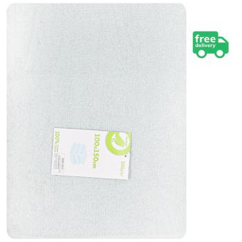 Auchan Blue Towel 300GSM 100*150cm - buy, prices for Auchan - photo 1