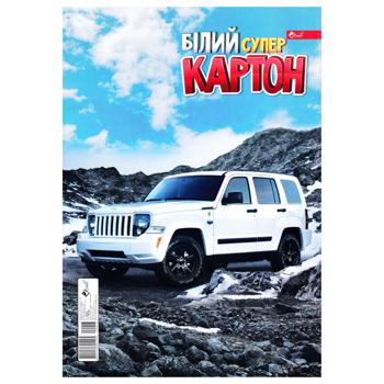 Skat White Super Cardboard UP-28 A4 6 sheets - buy, prices for - photo 2