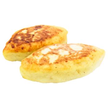 Зразы картофельные с мясом жареные