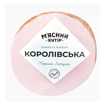 Ковбаса Auchan Королівська варена перший сорт - купити, ціни на Auchan - фото 1