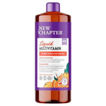 Мультивітамінний комплекс для дітей 2 +, liquid multi orange mango, New Chapter,30oz - купити, ціни на Біотус - фото 1