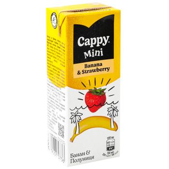 Нектар Cappy Mini банан-полуниця 200мл - купити, ціни на МегаМаркет - фото 2