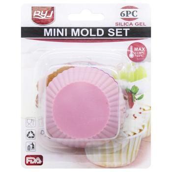 Silicone Cupcake Mold 6pcs - buy, prices for - photo 1