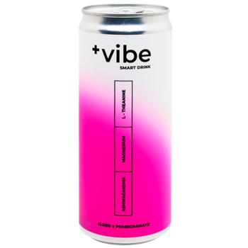 Напиток газированный Underwood Soda Plus Vibe: Elder x Pomegranate с соком 0,33л - купить, цены на WINETIME - фото 1