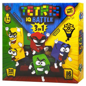 Настільна гра Danko Toys Tetris IQ Battle 3in1 - купити, ціни на МегаМаркет - фото 1