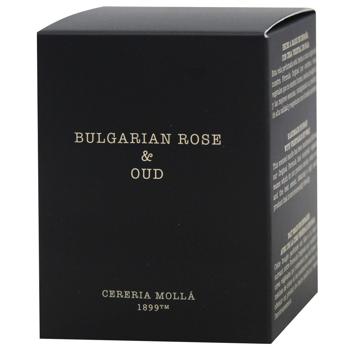 Cereria Molla Bulgarian Rose & Oud Mini Scented Candle 70g - buy, prices for - photo 2
