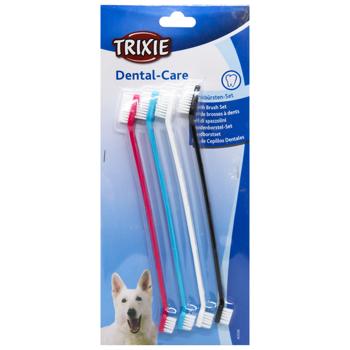 Trixie Toothbrush for Dogs 23cm 4pcs - buy, prices for MasterZoo - photo 1
