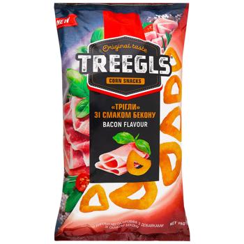 Treegls Bacon Corn Snacks 150g - buy, prices for Supermarket "Kharkiv" - photo 1