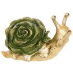Bona Di Snail with Artichoke Decorative Figure 13.5x6x7.5cm