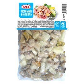 Коктейль морской VICI сыромороженый 200г - купить, цены на КОСМОС - фото 1
