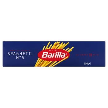 Макаронні вироби Barilla Spaghetti №5 500г - купити, ціни на METRO - фото 2