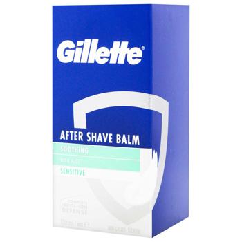 Бальзам после бритья Gillette Успокаивающий с алоэ вера 100мл - купить, цены на Идеал - фото 1