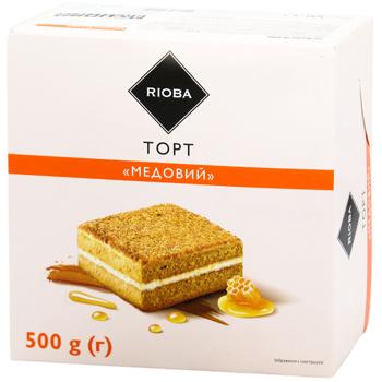 Торт Rioba Медовый 500г - купить, цены на - фото 3