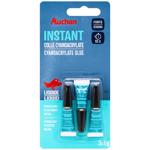 Auchan Instant Cyanoacrylate Glue 1ml 3pcs