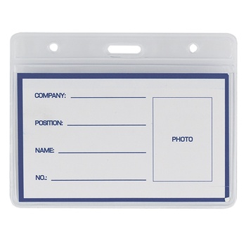 Buromax ID-badge Horizontal Plastic 95x75mm - buy, prices for MegaMarket - photo 1