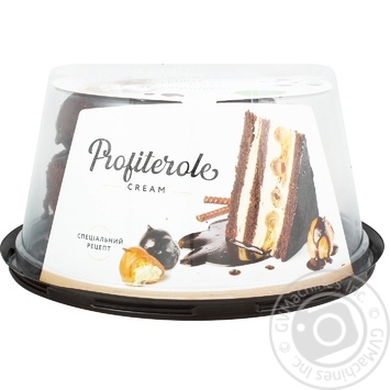 Торт Nonpareil Profiterole Cream с профитролями 600г - купить, цены на Auchan - фото 2