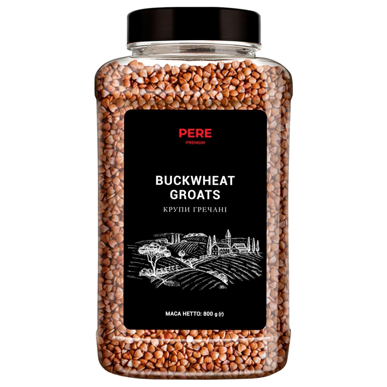 

Крупа гречневая Pere Grains ядрица 800г