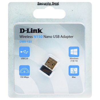 Адаптер Wi-Fi D-Link N150 беспроводной USB 2.0