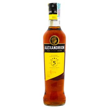 Alexandrion Alcoholic Drink 5* 37.5% 0.5l - buy, prices for ULTRAMARKET - photo 1