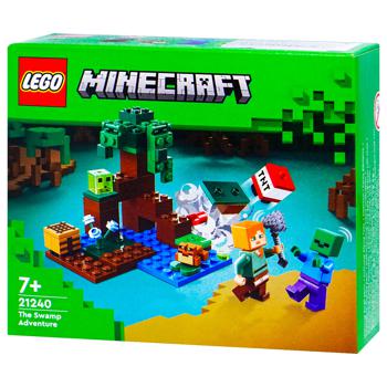 Конструктор Lego Minecraft Пригоди на болоті 21240 - купити, ціни на Auchan - фото 1