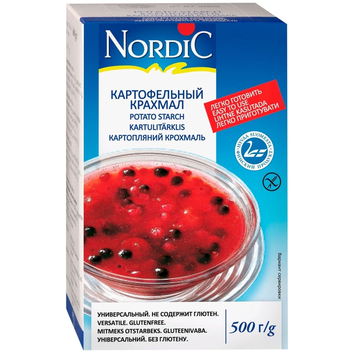 

Крахмал Nordic картофельный 500г