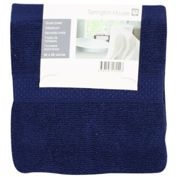 Tarrington House Blue Guest Towel 30х50cm - buy, prices for METRO - photo 1