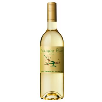 Вино Baron Philippe de Rothschild Sauvignon Blanc біле сухе 12% 0,75л - купити, ціни на WINETIME - фото 1