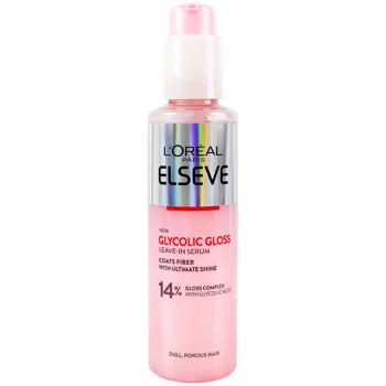 Сыворотка L'Oréal Paris Elseve Glycolic Gloss для смягчения волос 150мл - купить, цены на Auchan - фото 1