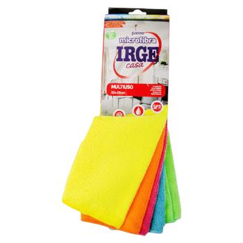Мікрофібра Irge універсальна 30*35см 5шт світла - купить, цены на Grono - фото 1