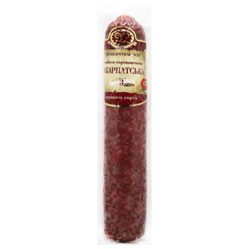 Farro Kremenchukmyaso Zakarpatska First Grade Raw Smoked Sausage
