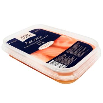 Лосось Fish Good філе-шматочки в олії 180г - купити, ціни на Чудо Маркет - фото 2