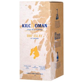 Віскі Kilchoman Islay 15th Edition Single Malt (gift box) 0.7 л - купить, цены на WINETIME - фото 2