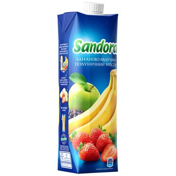 Sandora Banana-apple-strawberry Nectar 0.95l - buy, prices for COSMOS - photo 3