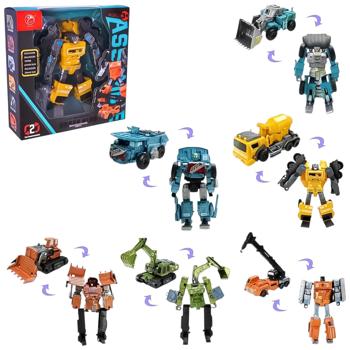 Трансформер Країна іграшок Будівельна техніка в асортименті (908-2B1/2/3/4/5/6) - купити, ціни на Auchan - фото 1