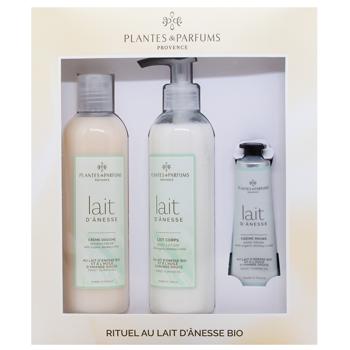 Plantes&Parfums Huile d'Amande Douce Shower Cream 250ml + Body Lotion 250ml + Hand Cream 30ml Gift Set - buy, prices for - photo 3