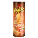 Чипси Kracks зі смаком паприки 160г