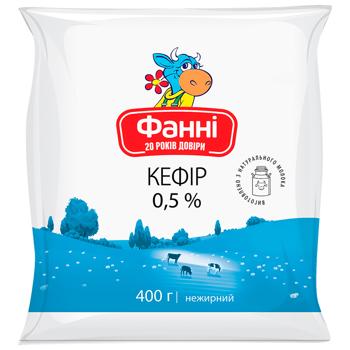 Fanni Low-Fat Kefir 0.5% 400g - buy, prices for - photo 1
