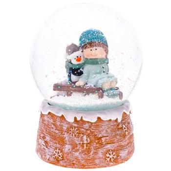 Шар водяной новогодний 10см