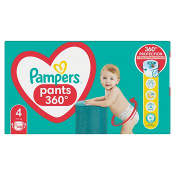 Подгузники-трусики Pampers Pants размер 4 Maxi 9-15кг 104шт - купить, цены на - фото 7