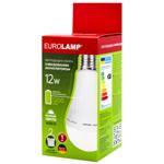 Лампа Eurolamp LED з акумулятором A70 E27 4500K 12Вт