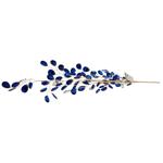 Підвіска декоративна Bona Di з кристалами 72см синій