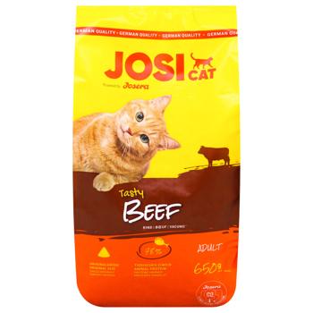 Josera JosiCat Tasty Beef Dry Food with Beef for Adult Cats 650g - buy, prices for MasterZoo - photo 3
