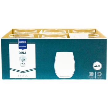 Стакан Metro Professional Dina 440мл 6шт - купить, цены на Biotus - фото 4