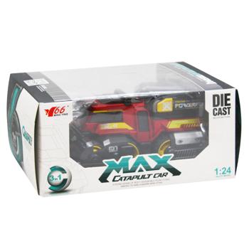 Игрушка Cars S Боевая машина с катапультой и пушками 3в1 Pull-Back 1:24 в ассортименте - купить, цены на NOVUS - фото 2