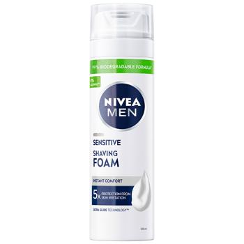 Nivea Men Shaving Foam for Sensitive Skin 200ml - buy, prices for Chudo Market - photo 1