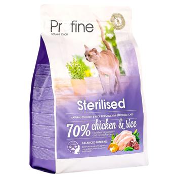 Корм сухой Profine с курицей и рисом для стерилизованных кошек 2кг - купить, цены на MasterZoo - фото 3