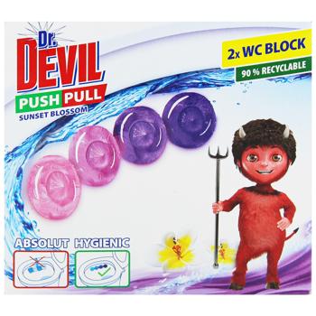 Dr.Devil Sunset Blossom WC Block 20g x 2pcs - buy, prices for - photo 2