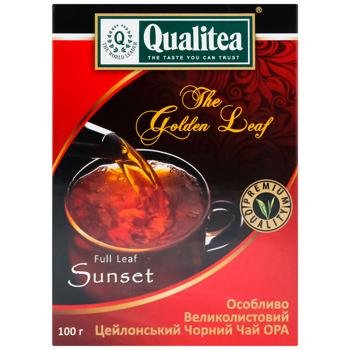 Qualitea Sunset Black Label Tea 100g - buy, prices for Epicentr FOOD - photo 3